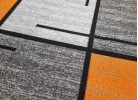 Мокетена пътека ERIKA 8010 grey/orange